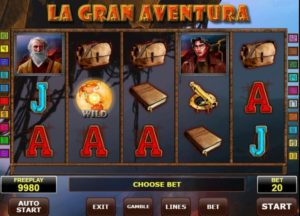 La Gran Aventura Spielautomat freispiel