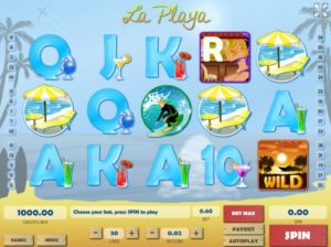 La Playa Video Slot kostenlos spielen