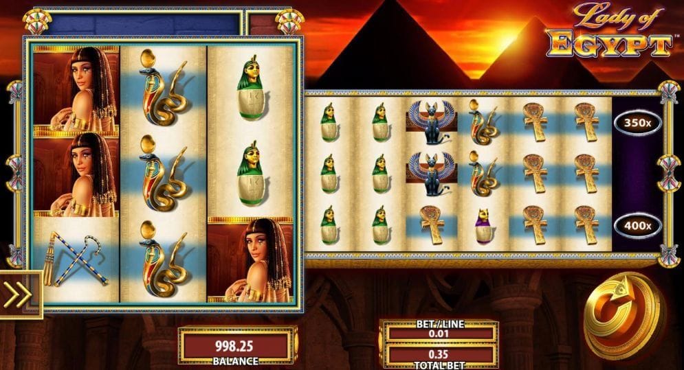 Lady of Egypt online Spielautomat