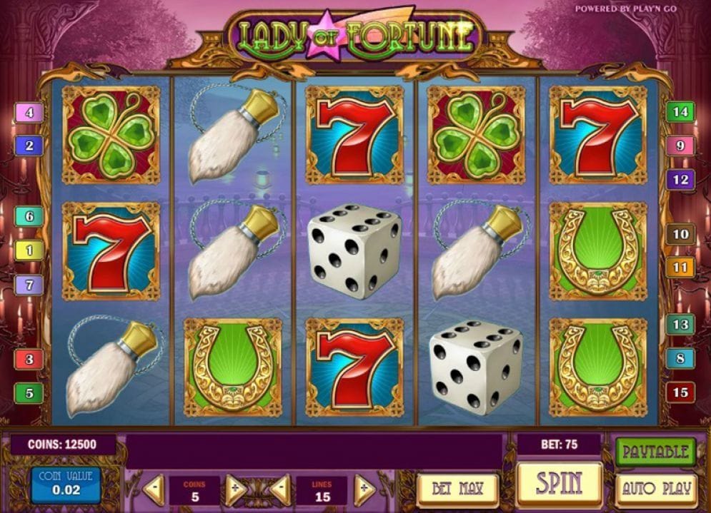 Lady of Fortune Video Slot