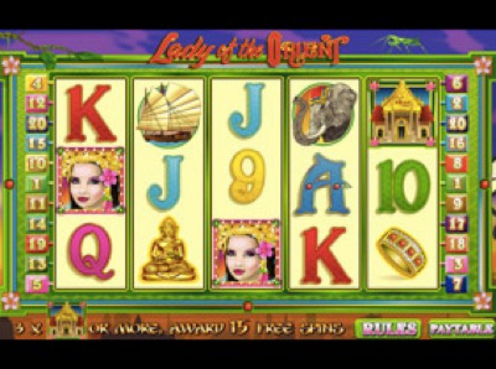 Lady of the Orient Geldspielautomat
