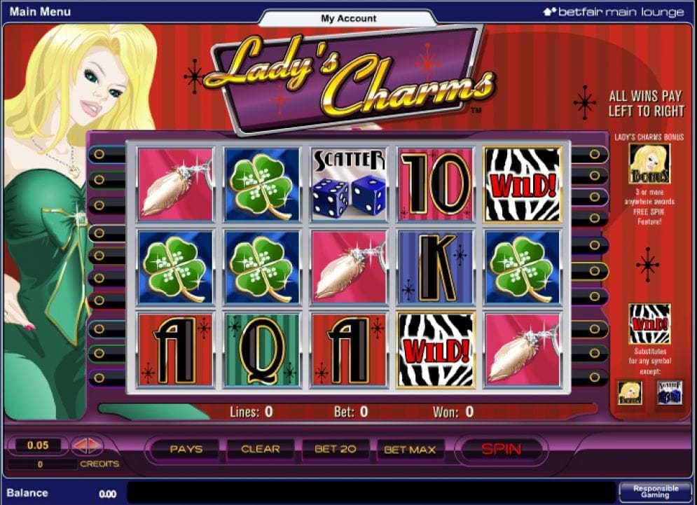 Lady’s Charms online Casino Spiel