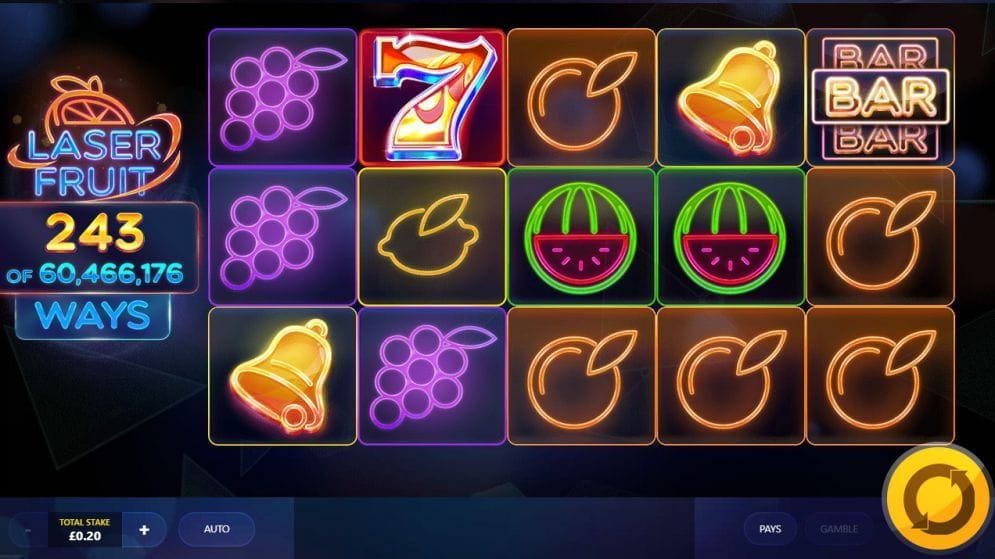 Laser Fruit online Casino Spiel