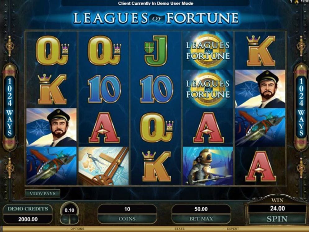 Leagues of Fortune online Casinospiel