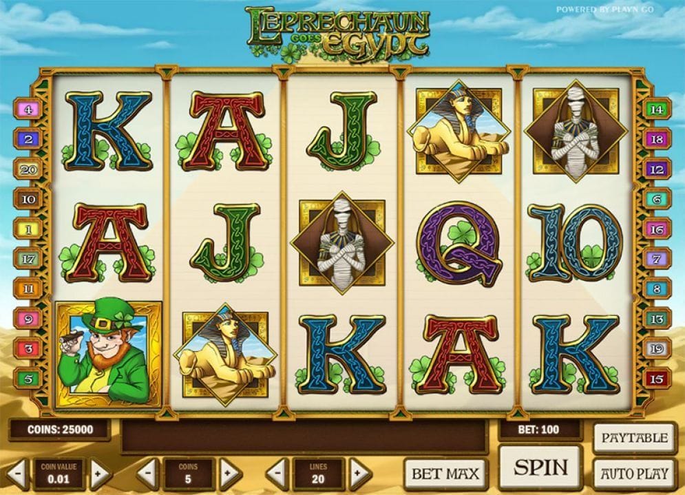 Leprechaun goes Egypt Casino Spiel
