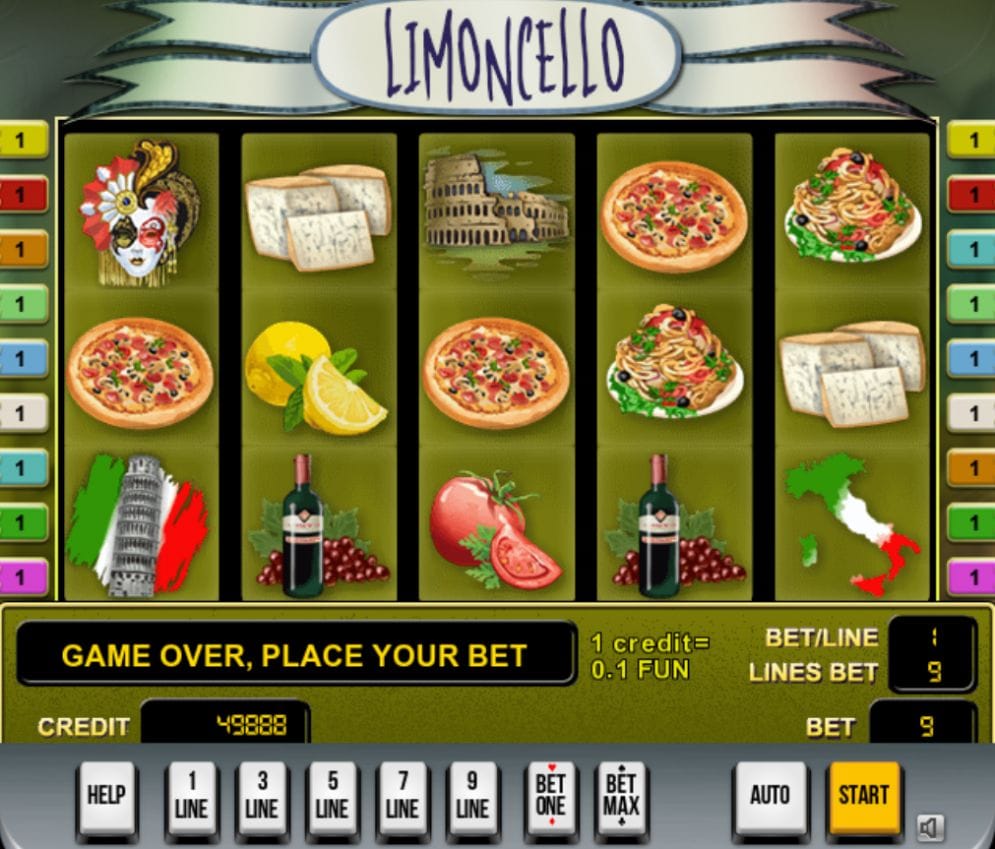Limoncello Casino Spiel