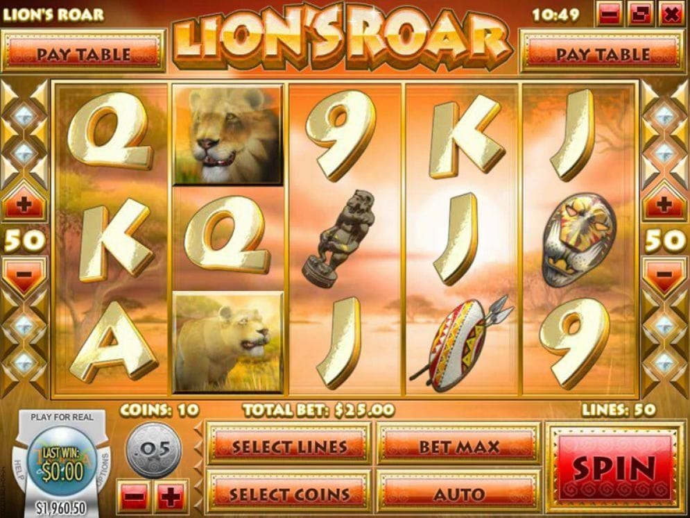 Lion’s Roar Casino Spiel