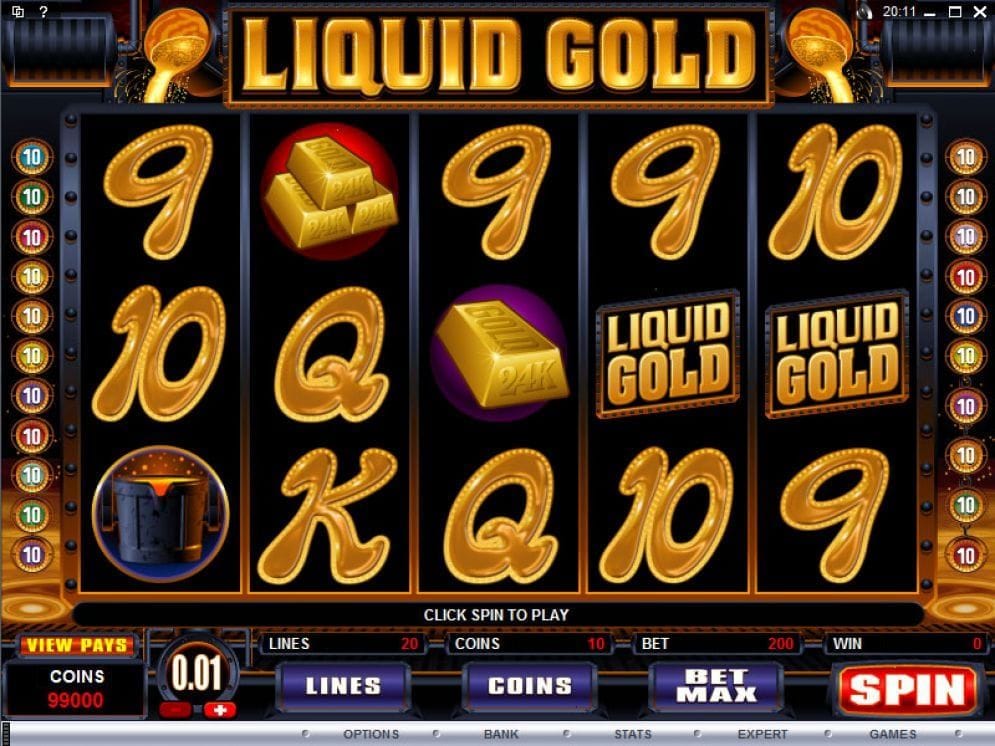 Liquid Gold online Spielautomat