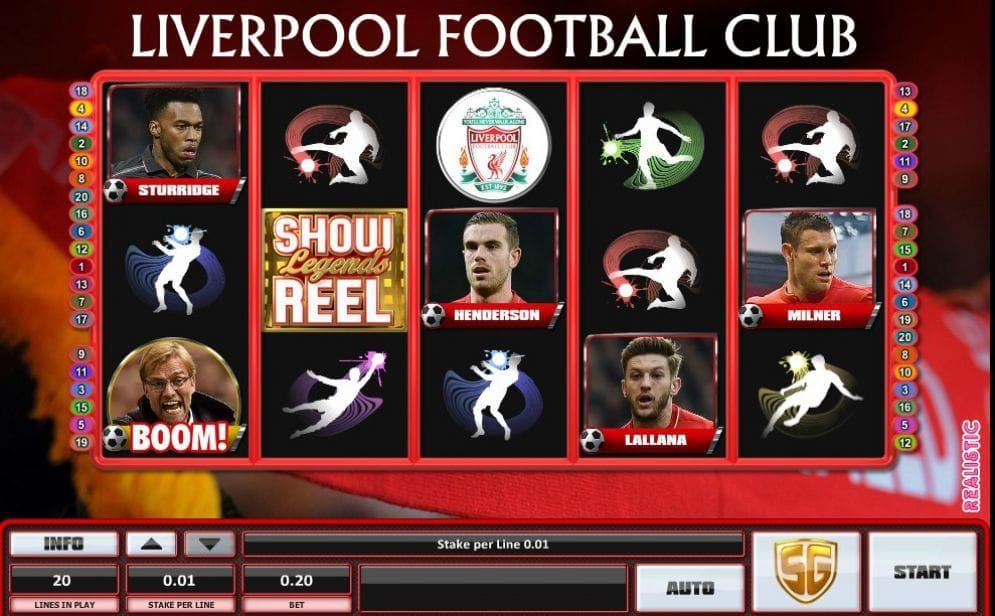 Liverpool FC online Spielautomat