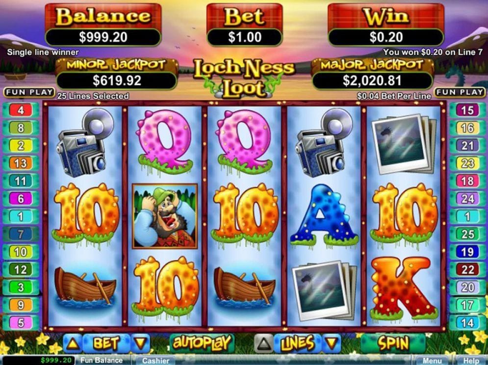 Loch Ness Loot online Casino Spiel