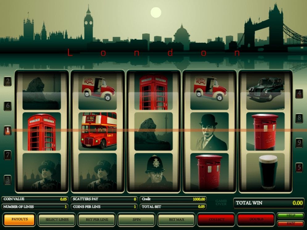 London online Slotmaschine