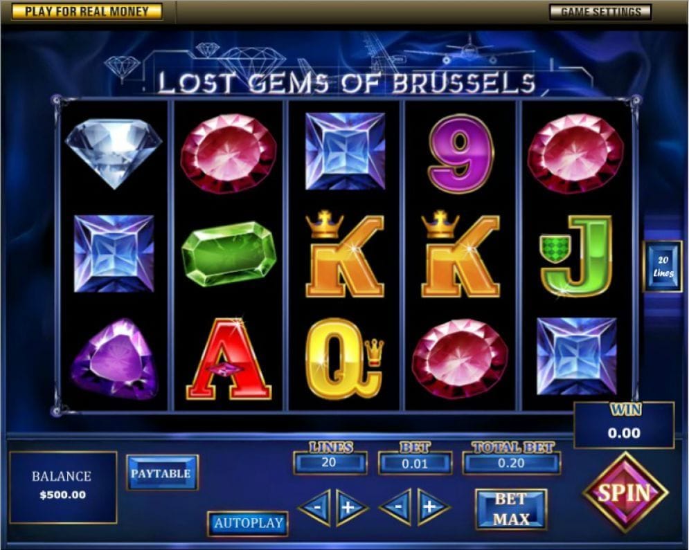 Lost Gems of Brussels Geldspielautomat