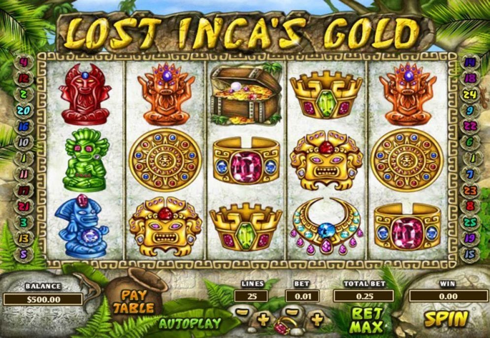 Lost Inca’s Gold online Slotmaschine