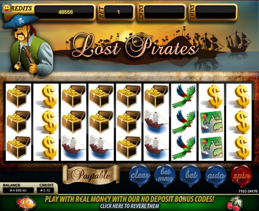 Lost Pirates online Geldspielautomat