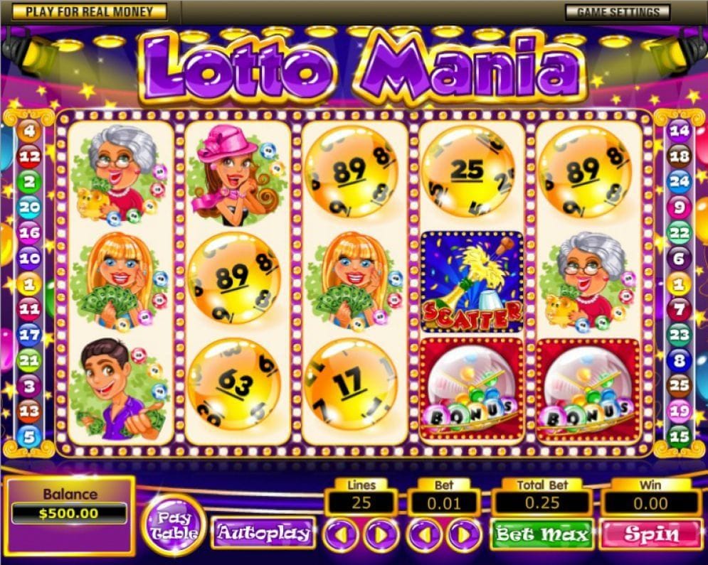Lotto Mania Geldspielautomat