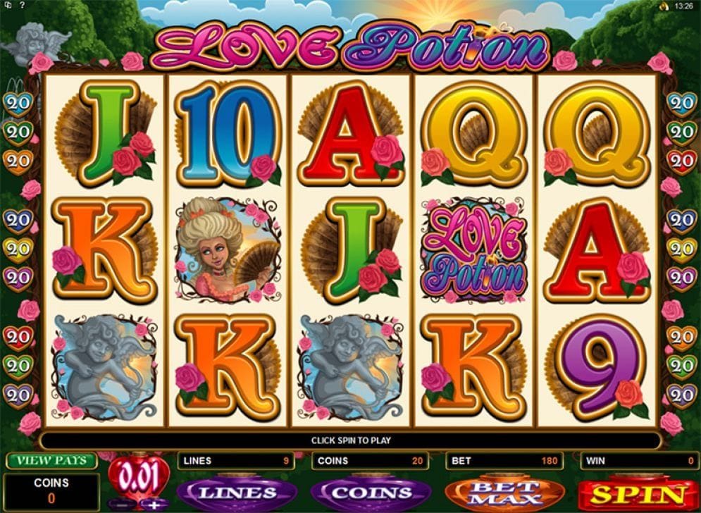 Love Potion online Casinospiel