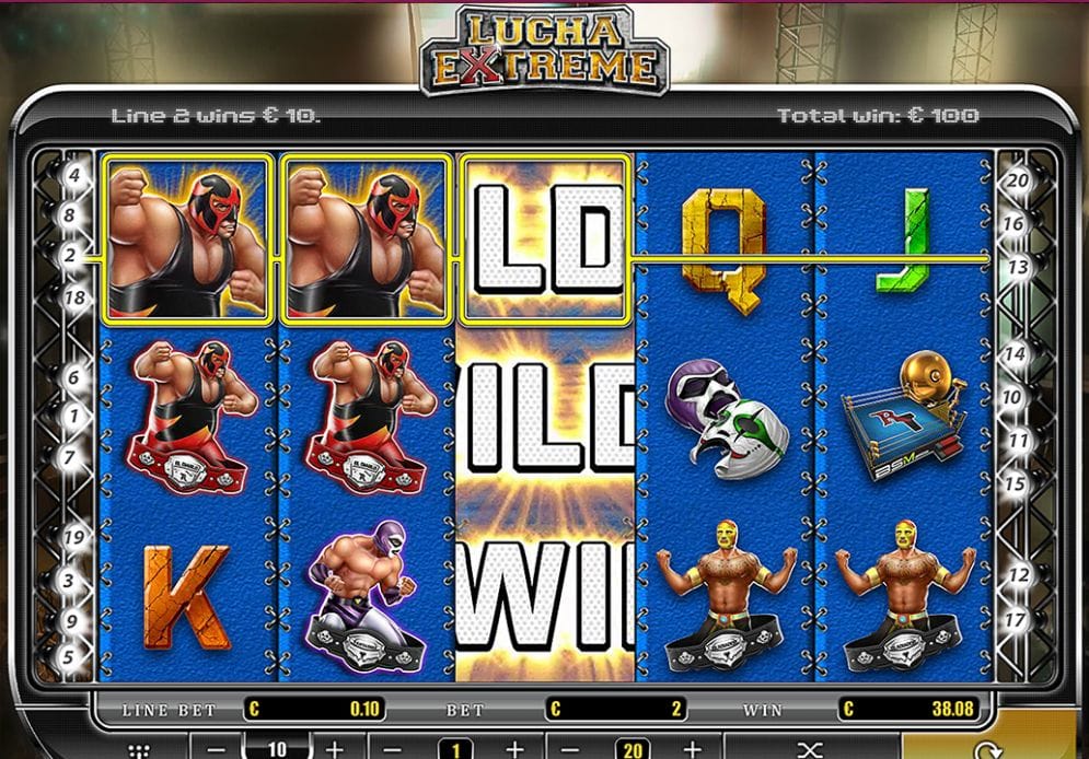 Lucha Extreme online Video Slot