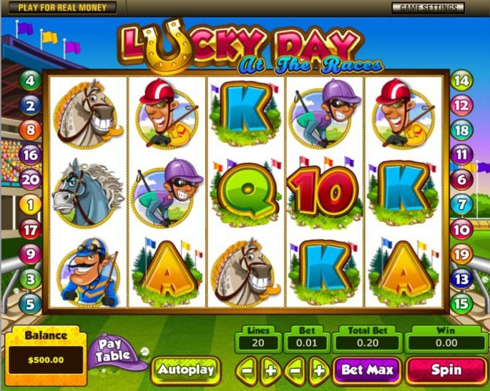 Lucky Day at the Races online Automatenspiel
