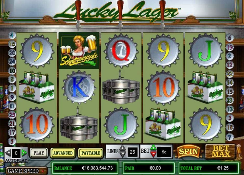 Lucky Lager online Spielautomat