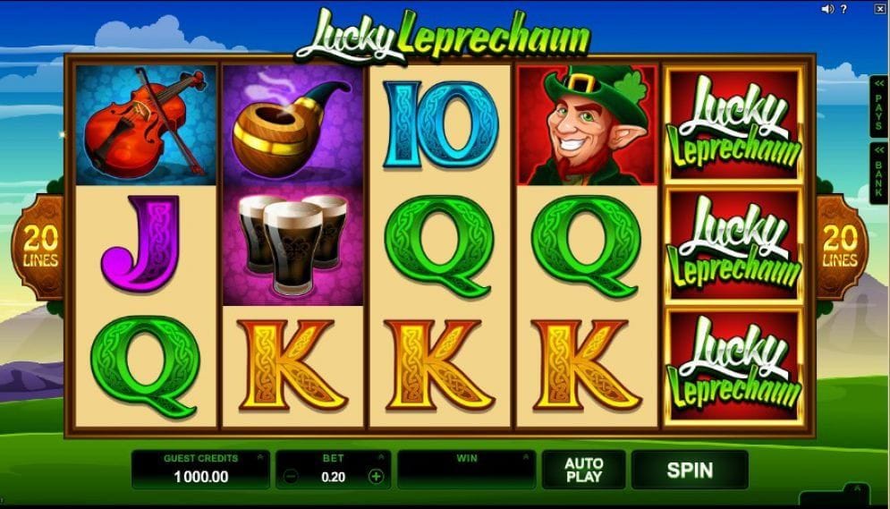 Lucky Leprechaun Video Slot