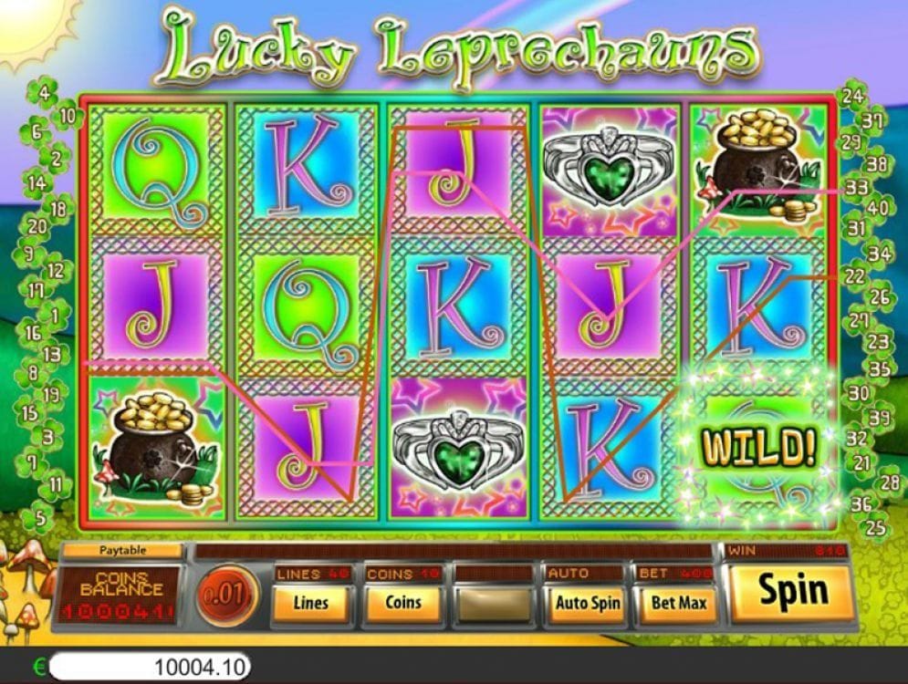 Lucky Leprechauns Casino Spiel