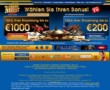 100% Ihrer Einzahlung bis zu 1000€ gratis oder 150% bis zu 200€