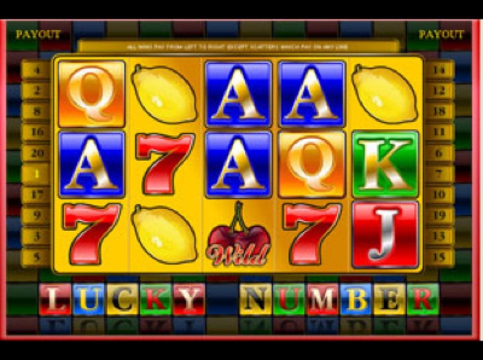 Lucky Number online Video Slot