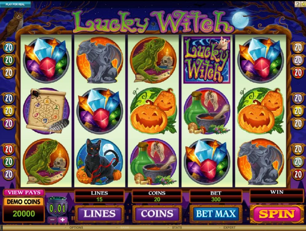 Lucky Witch online Spielautomat