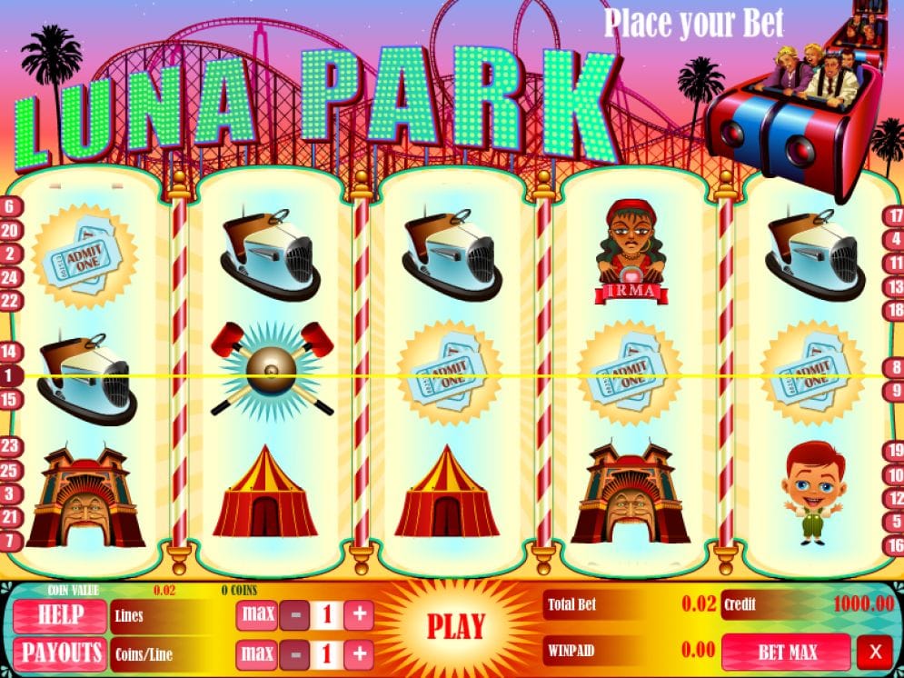 Luna Park online Spielautomat