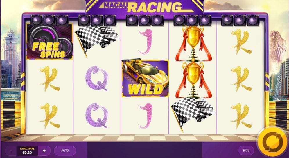 Macau Racing online Videoslot