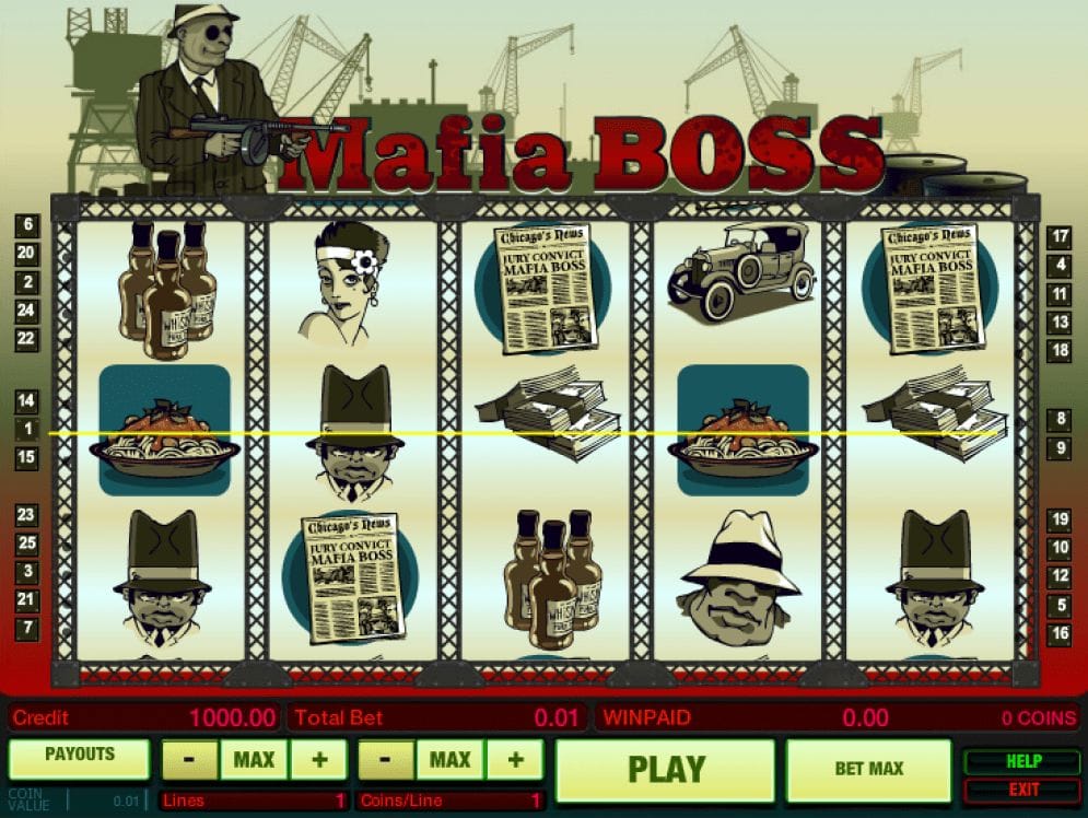Mafia Boss online Casino Spiel