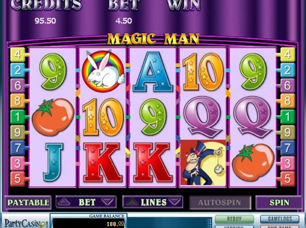 Magic Man Geldspielautomat