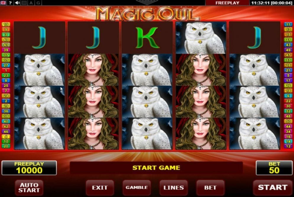 Magic Owl online Slotmaschine