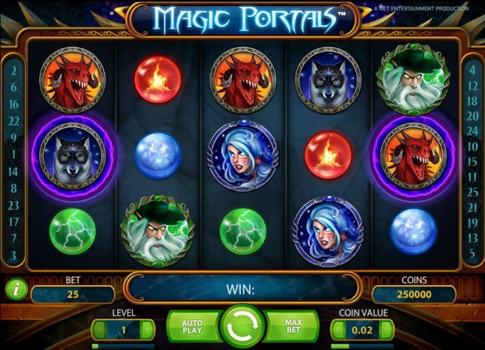 Magic Portals online Videoslot