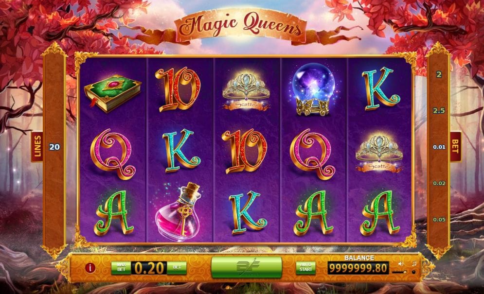 Magic Queens online Casino Spiel