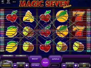 Magic Seven Deluxe Slotmaschine online spielen