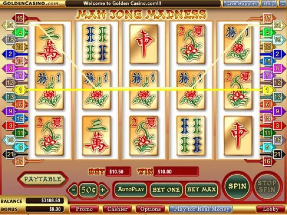 Mah Jong Madness online Casino Spiel