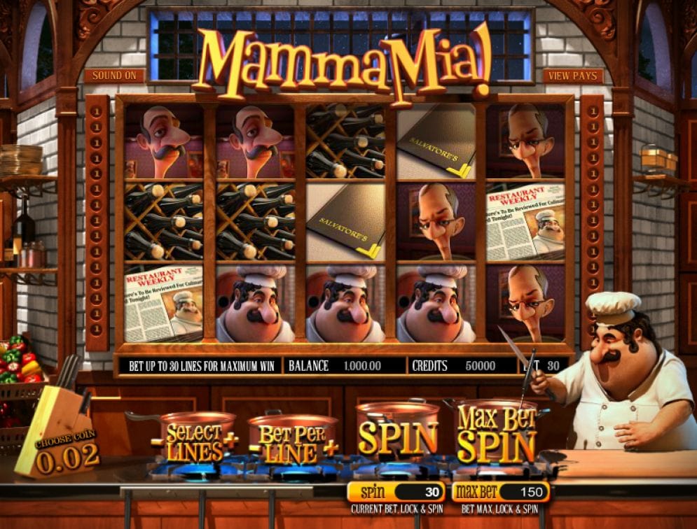 Mamma Mia online Slotmaschine