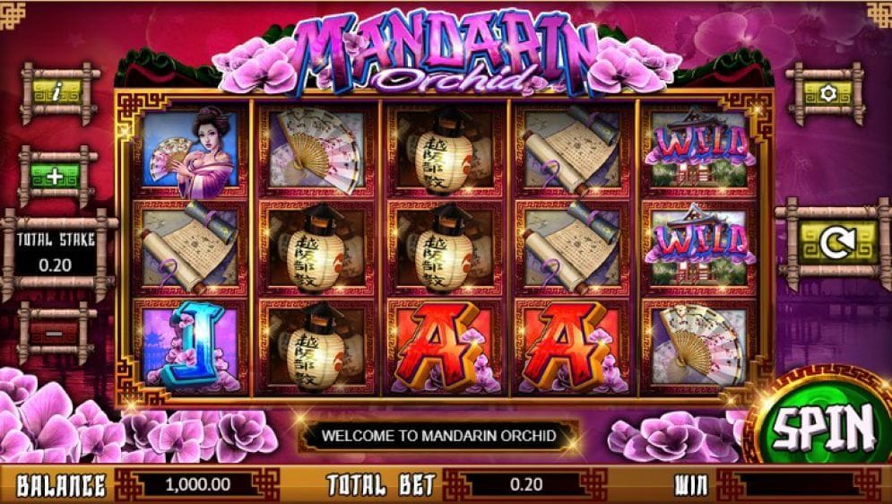 Mandarin Orchid online Spielautomat