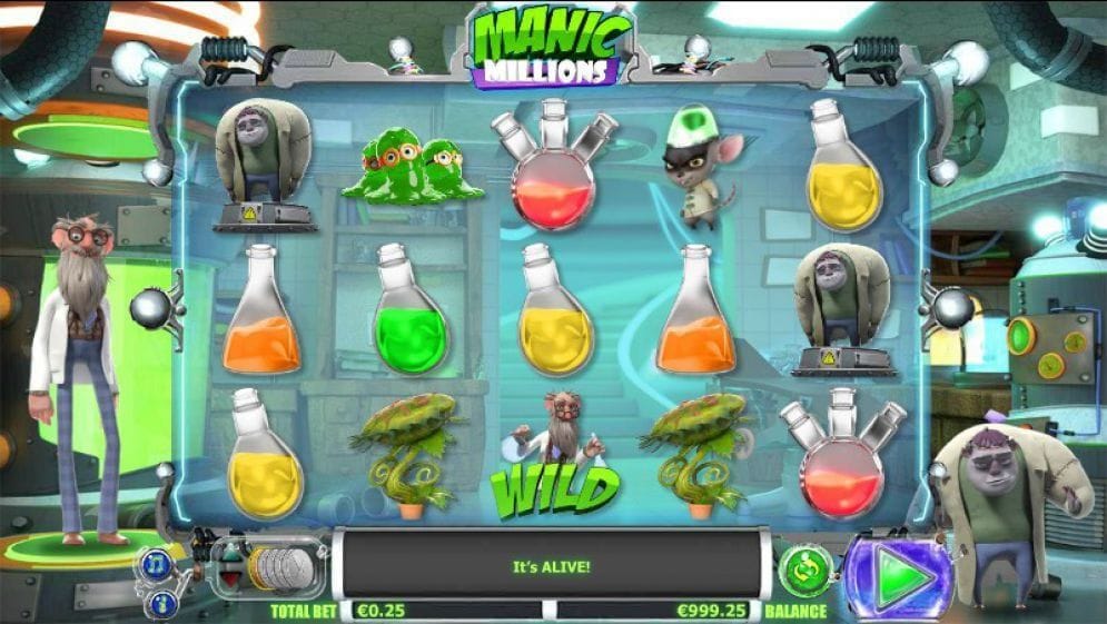 Manic Millions online Slotmaschine