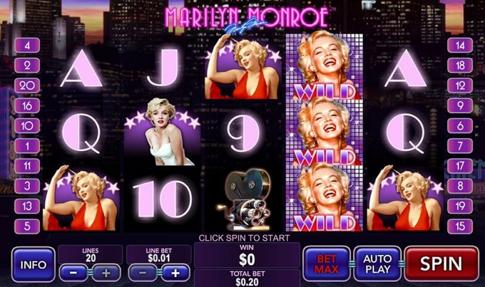 Marilyn Monroe Spielautomat
