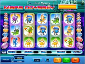 Mars Odyssey Casino Spiel kostenlos