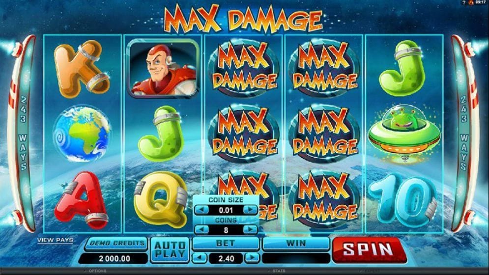 Max Damage Slotmaschine