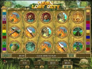 Mayan Lost City Spielautomat kostenlos spielen