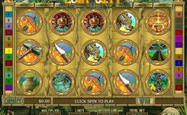 Mayan Lost City Spielautomat kostenlos spielen