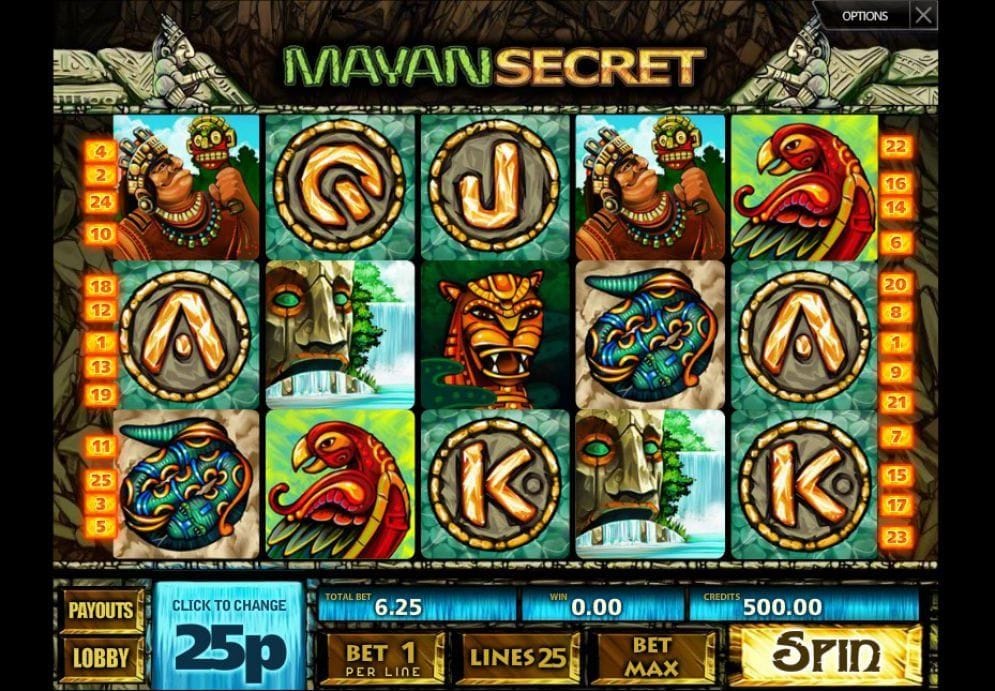 Mayan Secret online Casinospiel