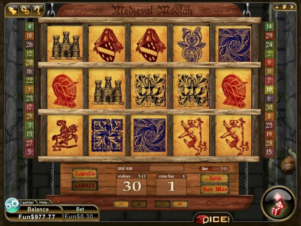 Medieval Moolah online Casinospiel