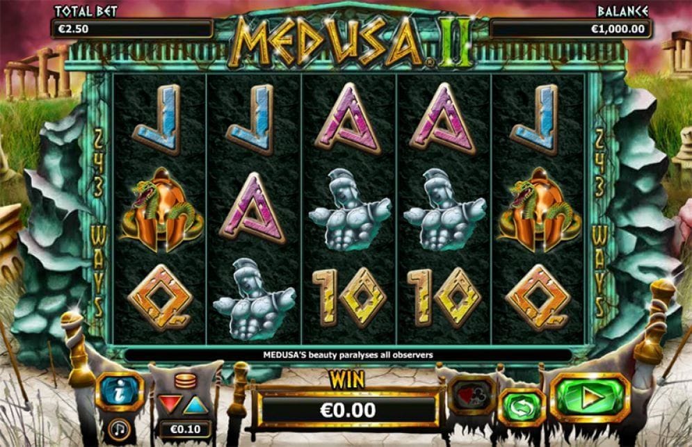 Medusa II online Casinospiel