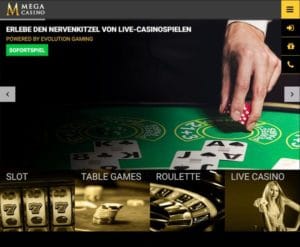 Mega Casino im Test
