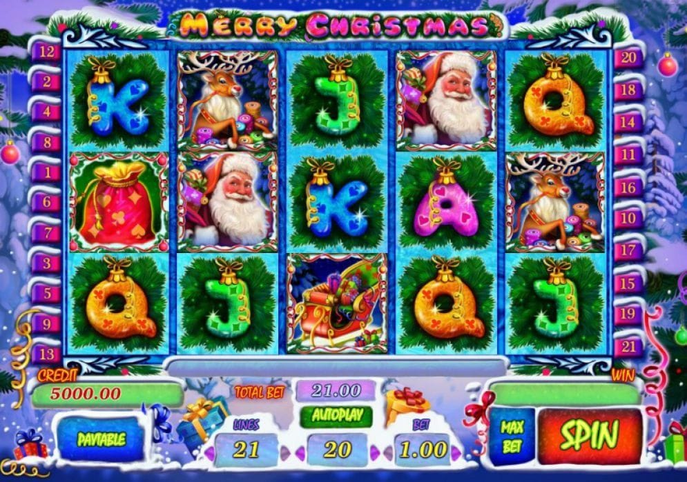 Merry Christmas online Spielautomat
